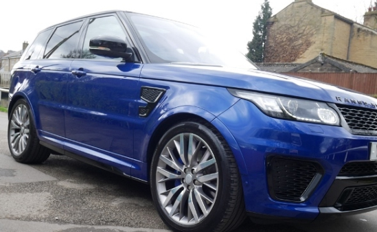 Range Rover Sport SVR Wedding Car Hire London