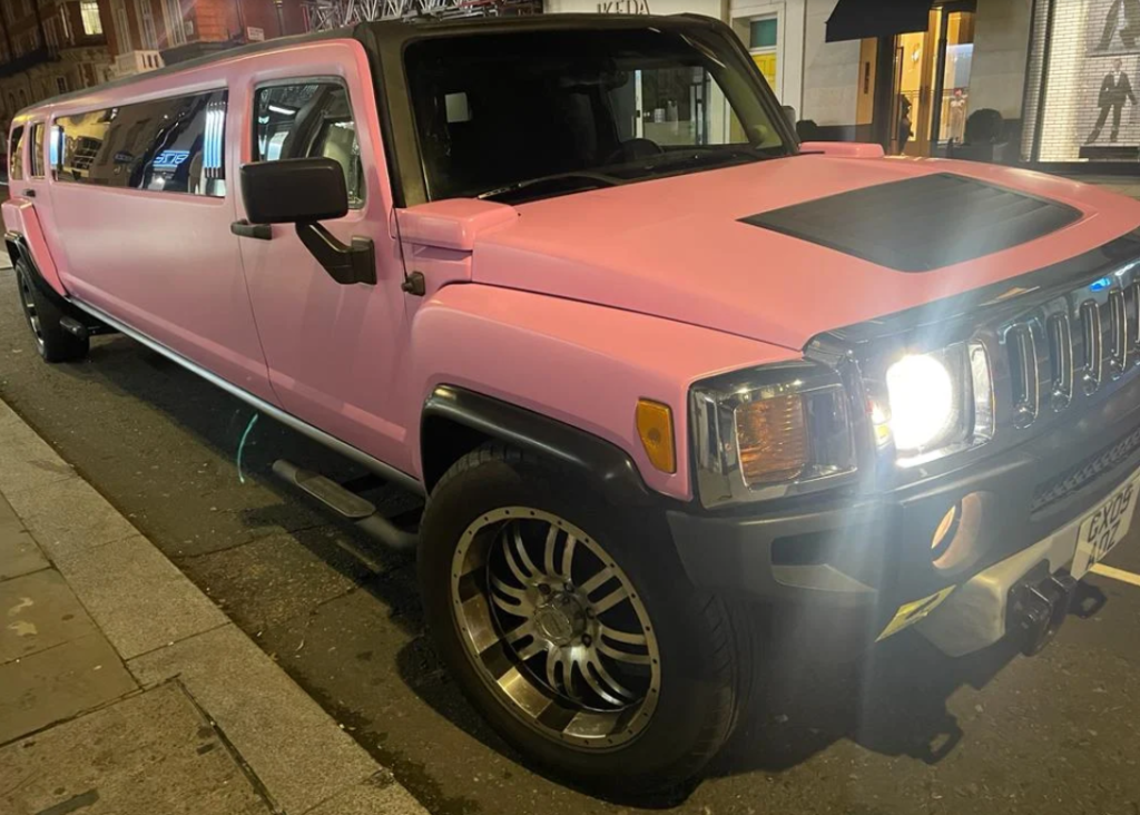 Pink Hummer Limo Hire London