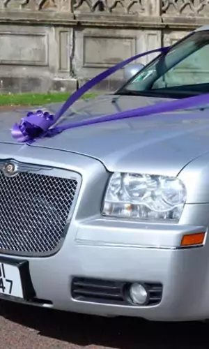Silver Chrysler Baby Bentley Limo Hire