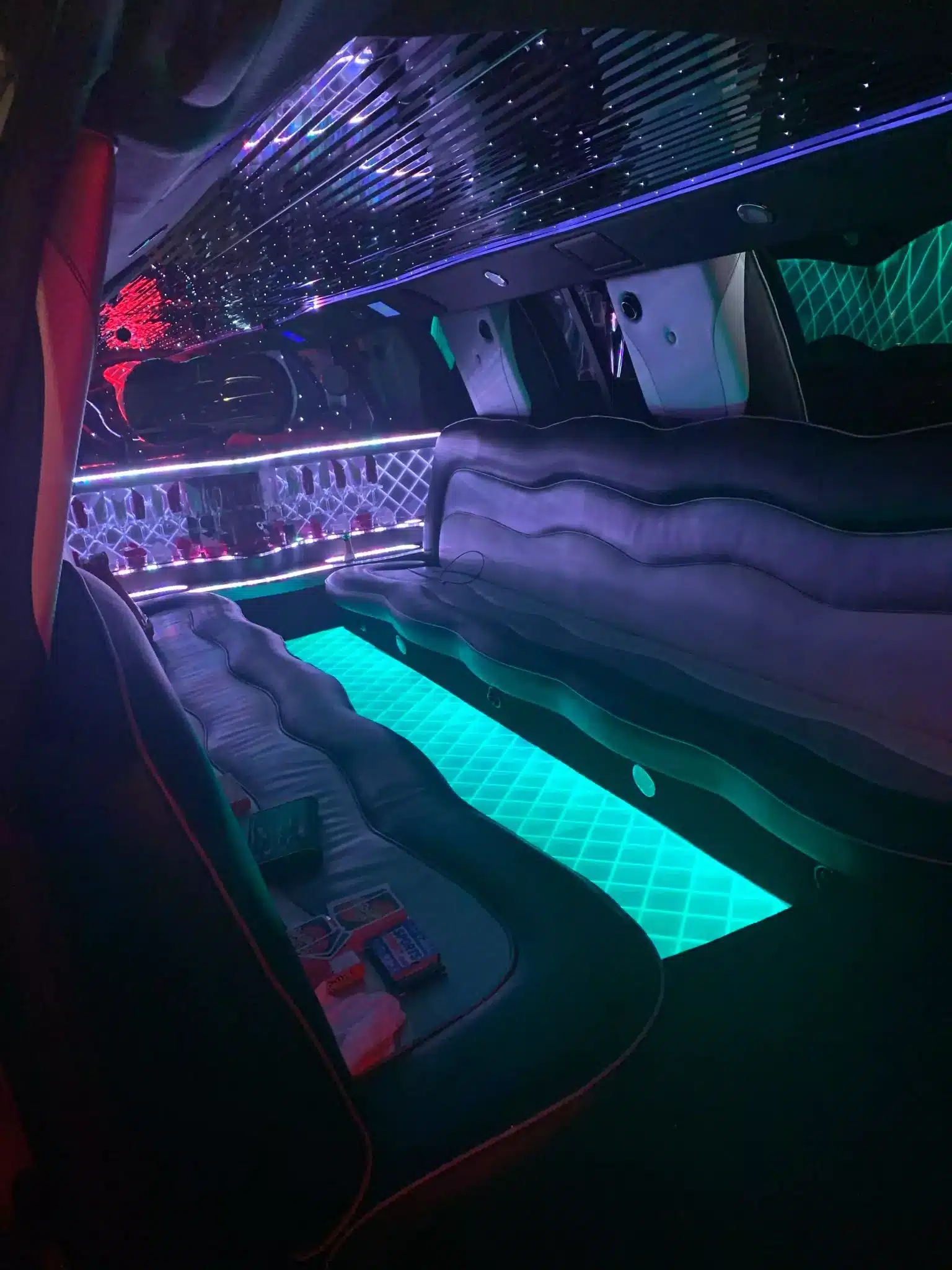 White Ford Excursion Limousine Hire London