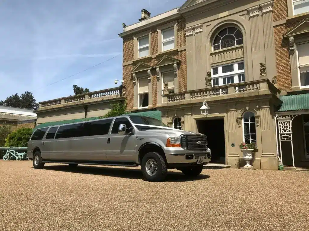 Silver Ford Excursion Limo Hire London