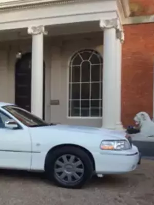 White Lincoln Town Car Limo Hire