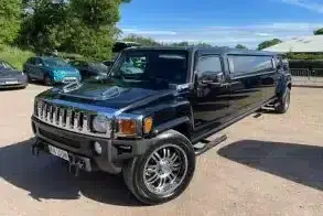 black hummer h3 exterior