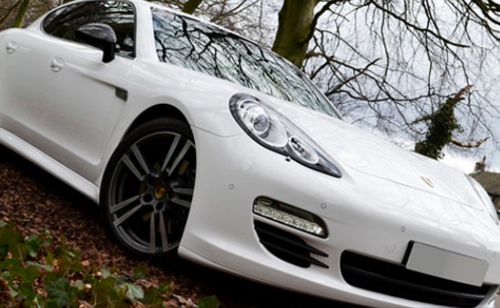porsche panamera turbo front exterior
