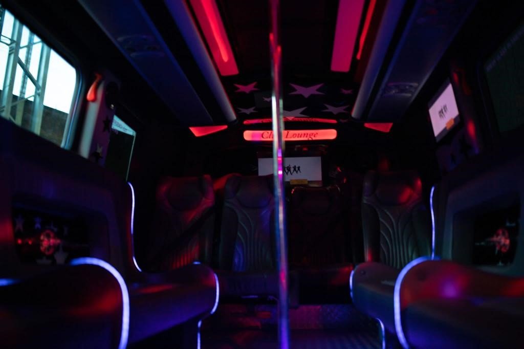 party bus interior