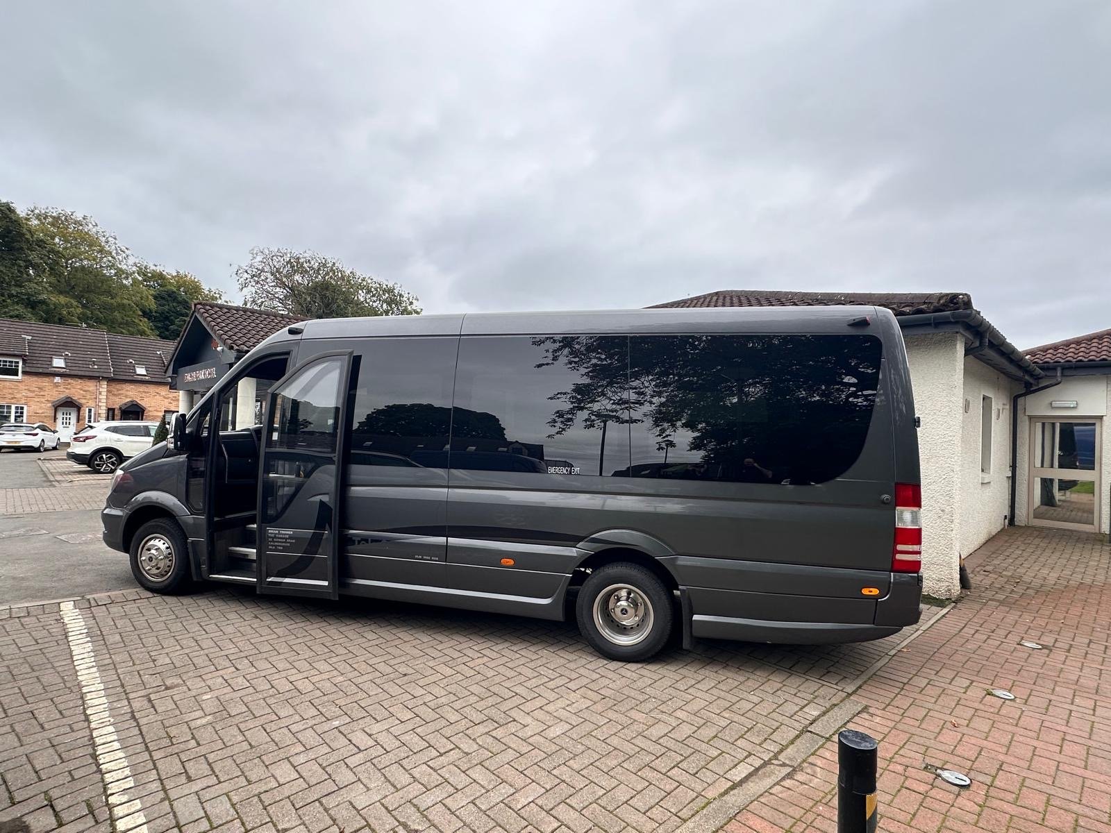 mercedes sprinter party bus hire london