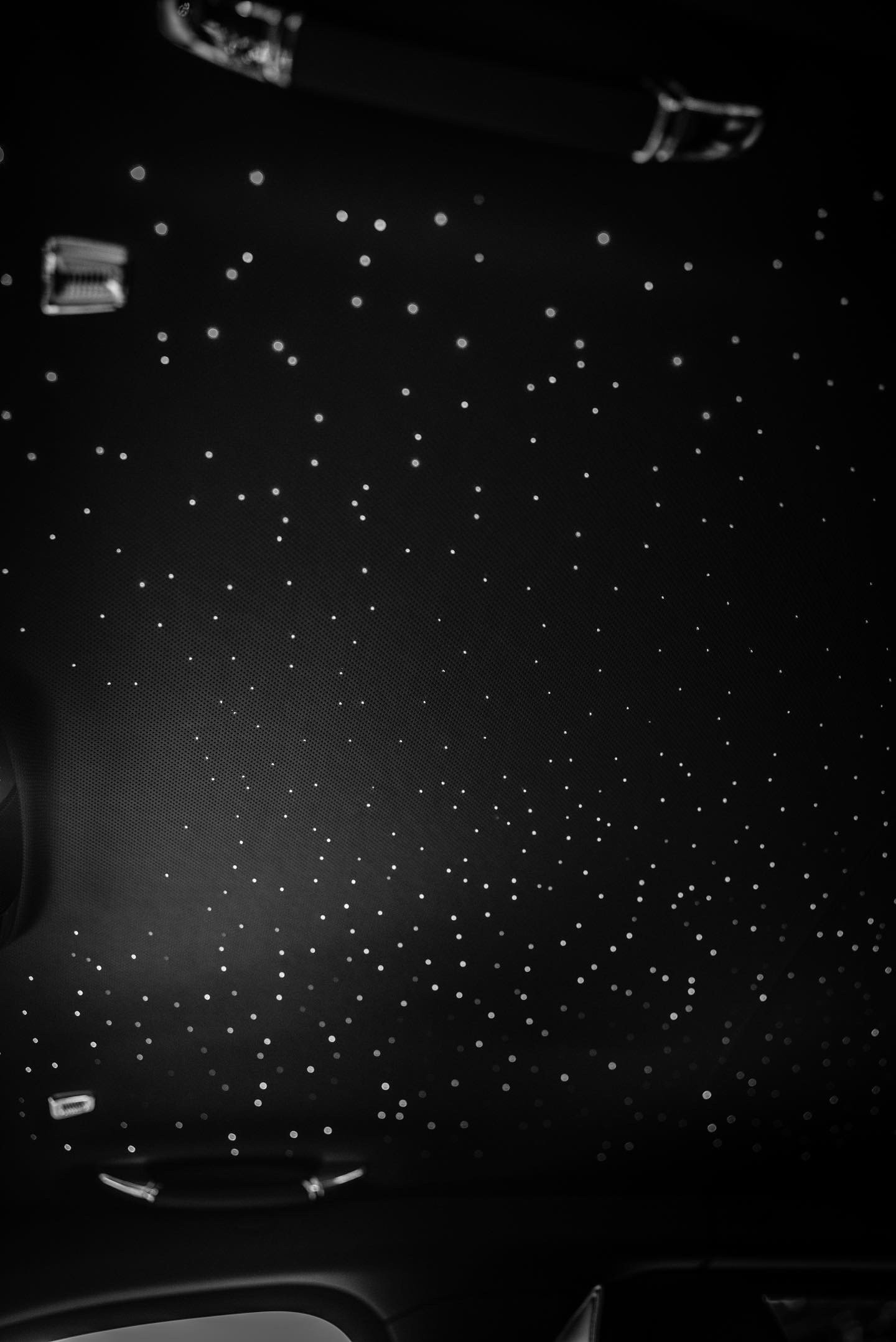 rolls royce cullinan star roof lights