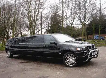 black bmw limo hire london