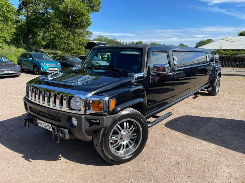 black hummer limo