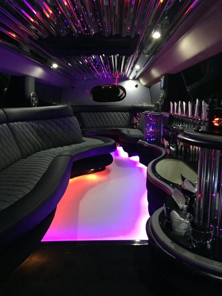 premium limousine interior