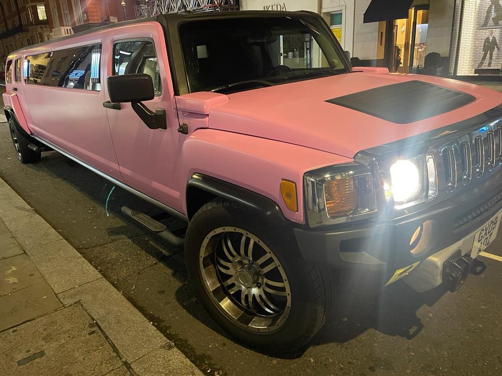 pink hummer limo