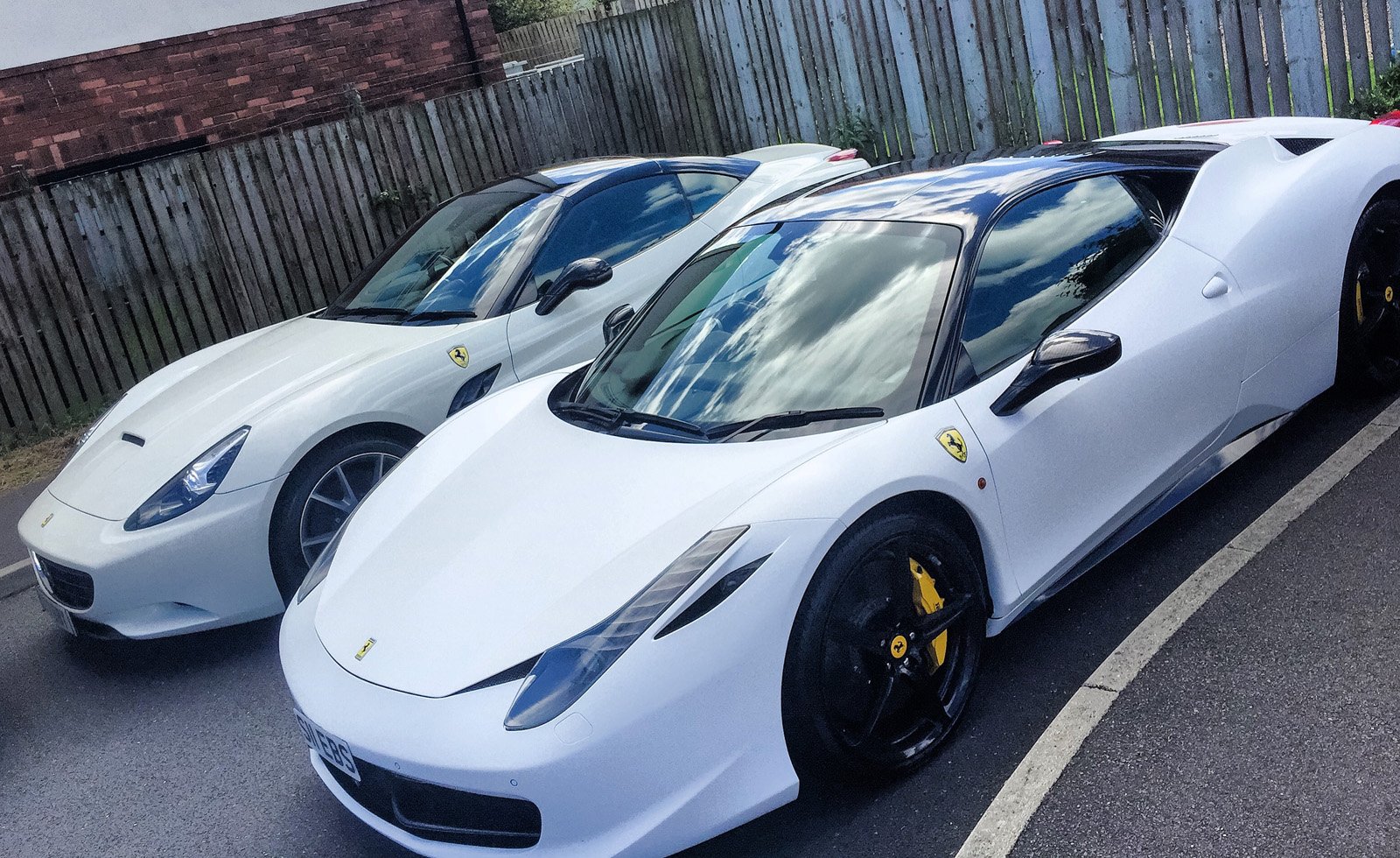 ferrari 458 italia spyder hire london