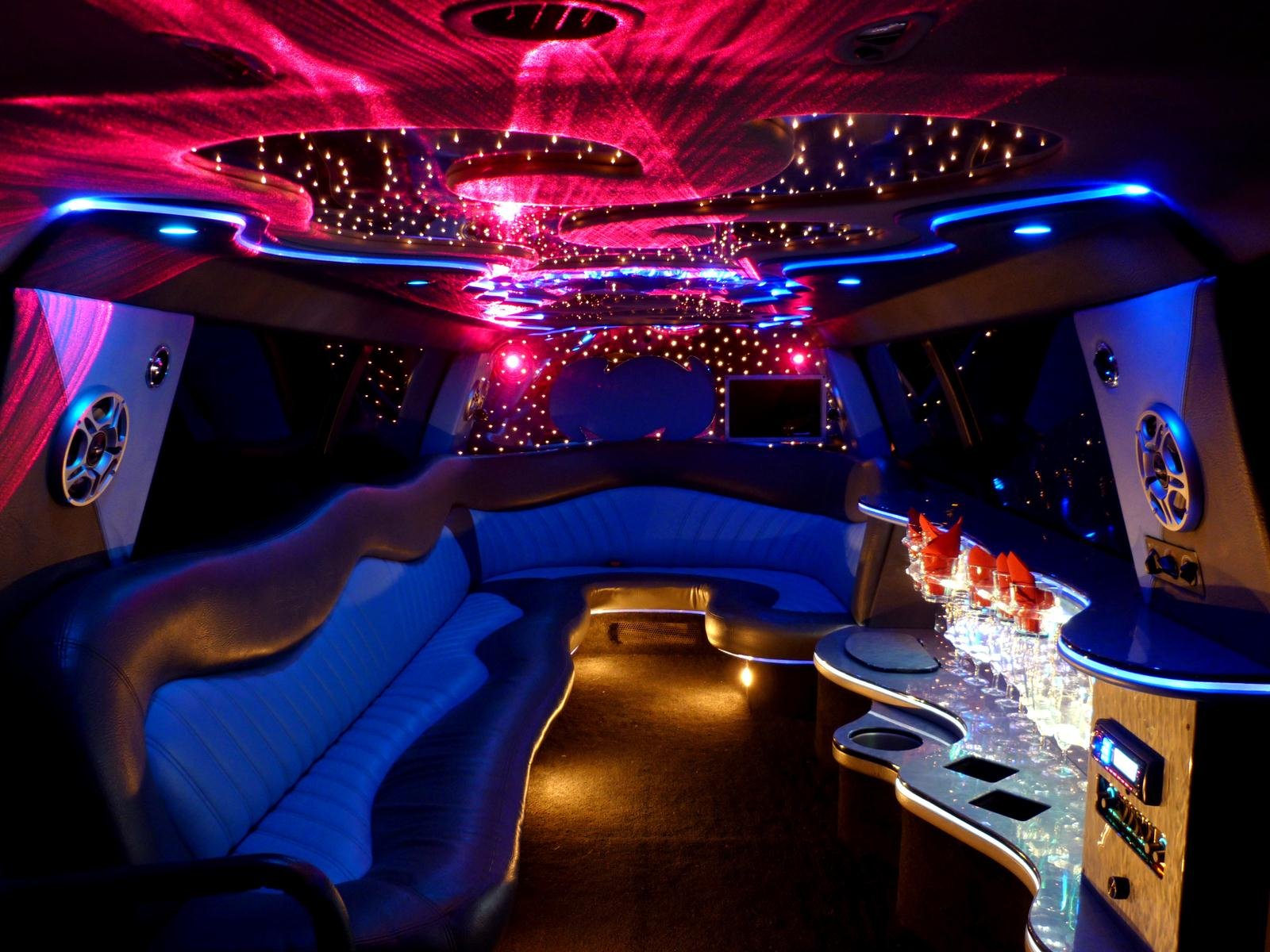 ford excursion limo interior