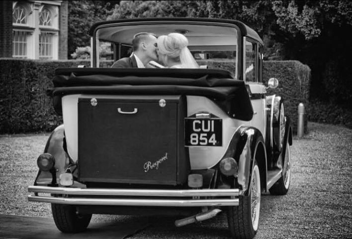 regent convertible wedding car hire london