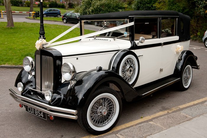 regent convertible wedding car hire london