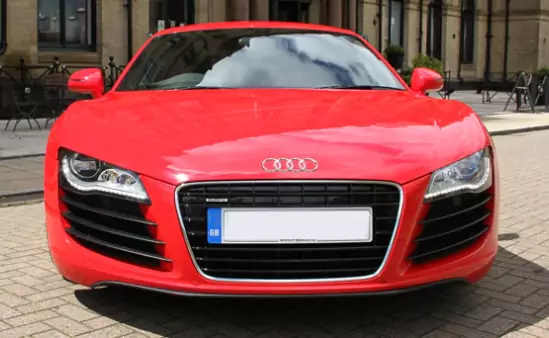 audi r8 hire london