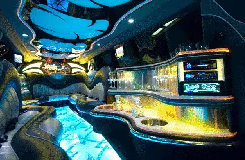 luxury limo interior
