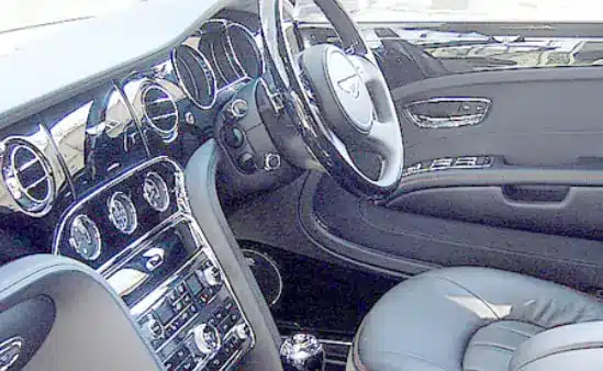 bentley mulsanne interior