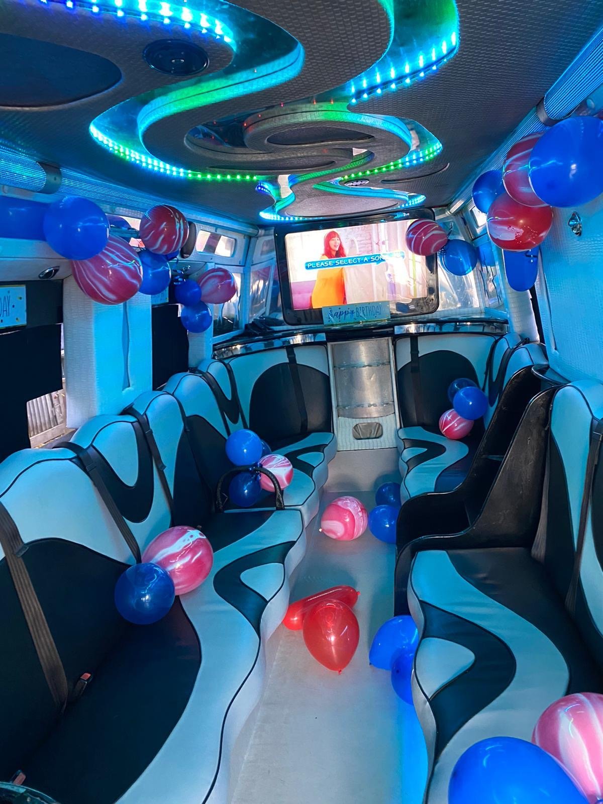 volkswagen party bus interior