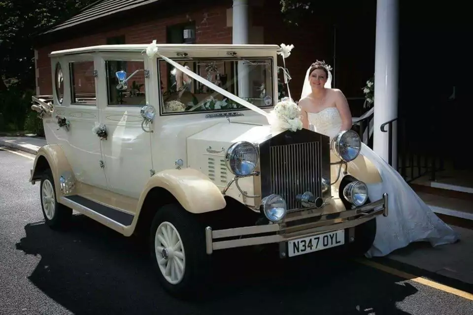 regel Laundelette with bride