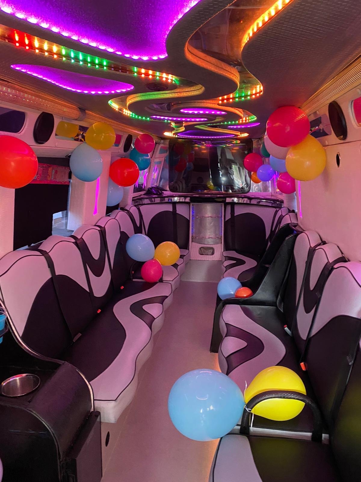 volkswagen party bus interior