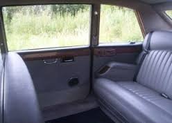 daimler wedding car interior