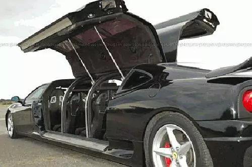ferrari limo hire
