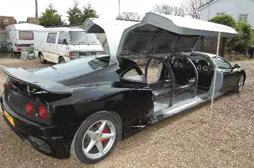 ferrari limousine