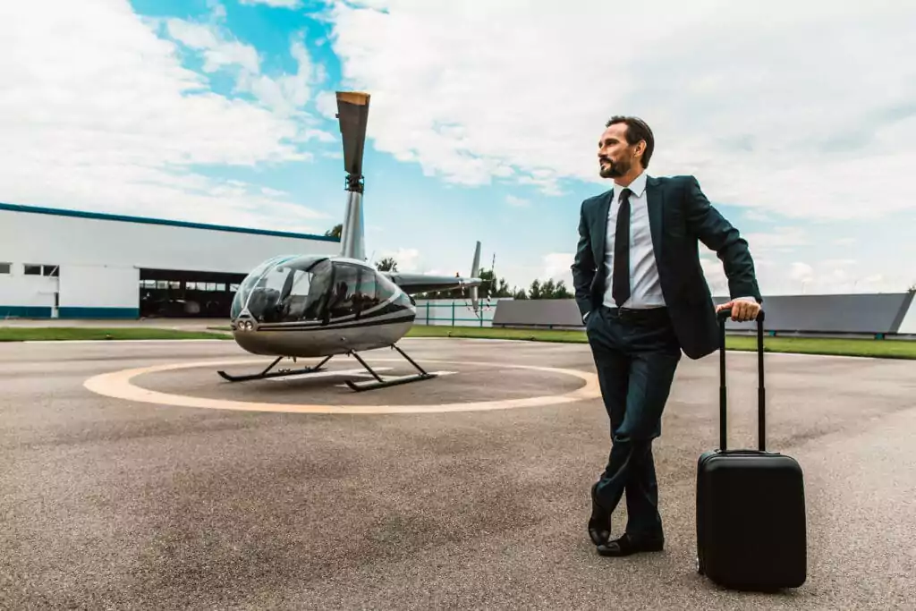 corporate helicopter hire London