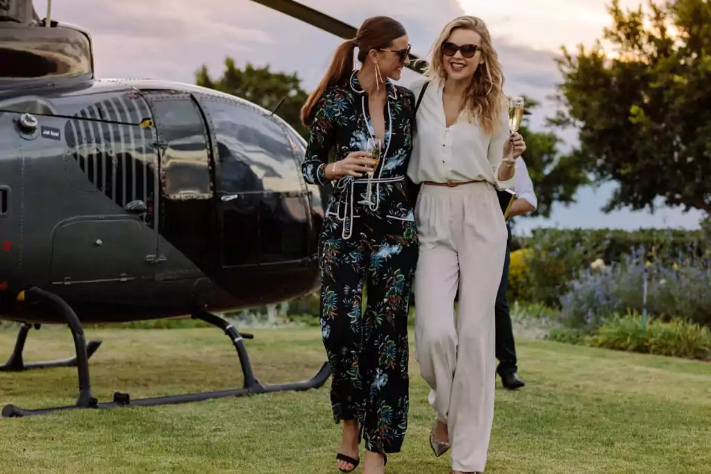 wedding helicopter hire London