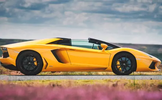 lamborghini aventador roadster hire london
