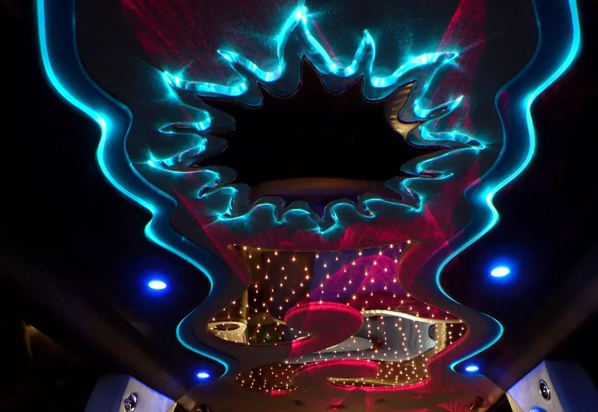 ford excursion limo interior for stag do london