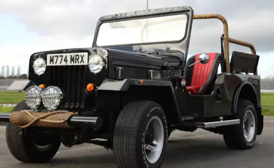 mahindra lwb indian jeep wedding car hire london