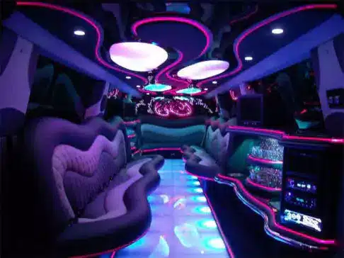 range rover limo interior