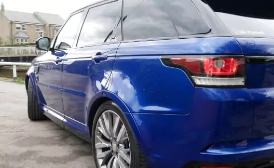 range rover svr wedding hire