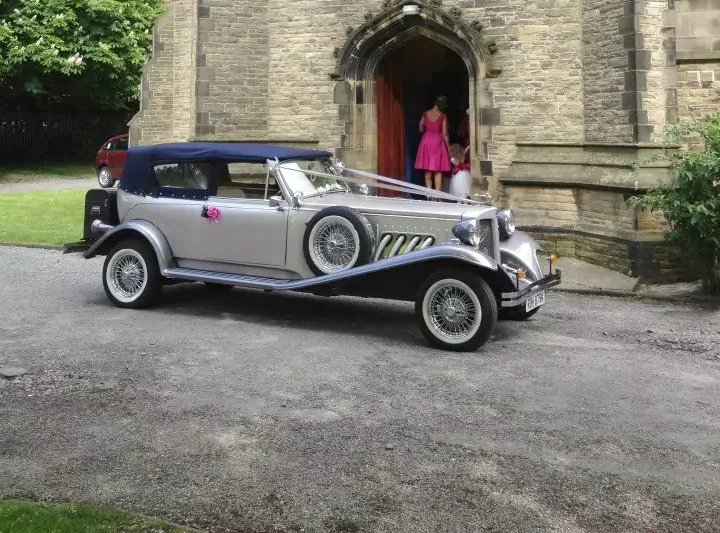 vintage beauford wedding car hire London