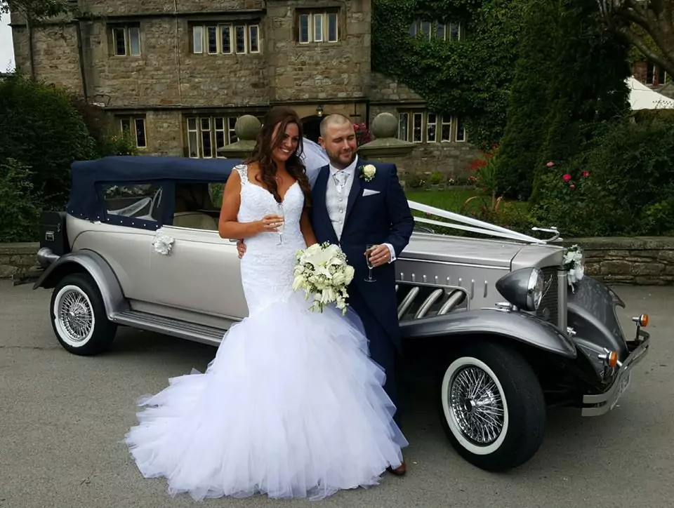 vintage beauford wedding car hire London