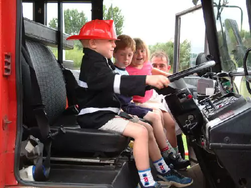 fire engine hire for kids parties