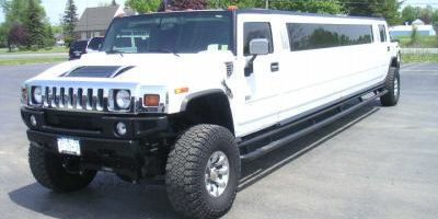 white Hummer limo hire London