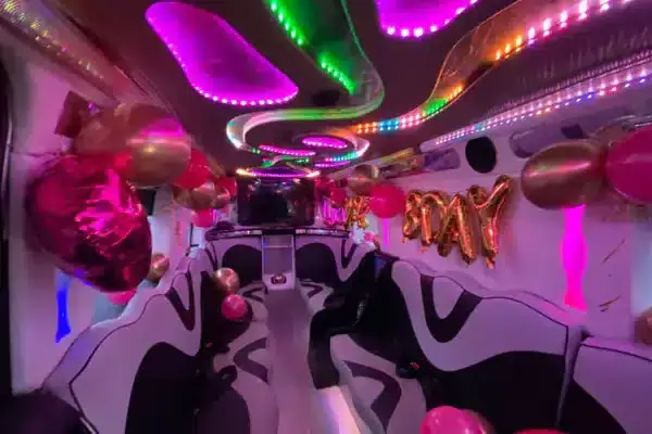 kids party bus london