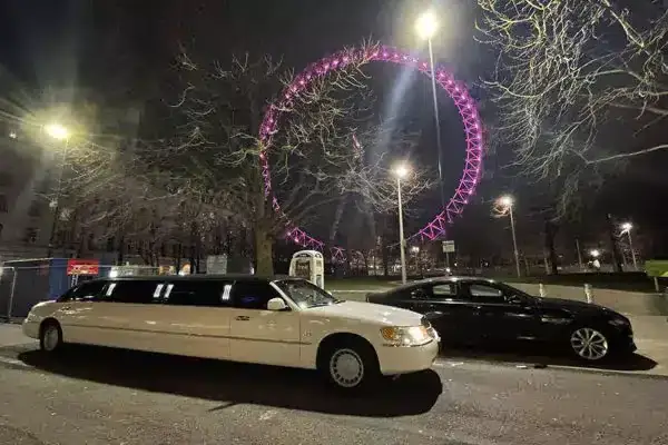 hire limo into London